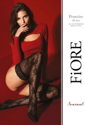 Francine Bas 30 DEN - Noir Noir