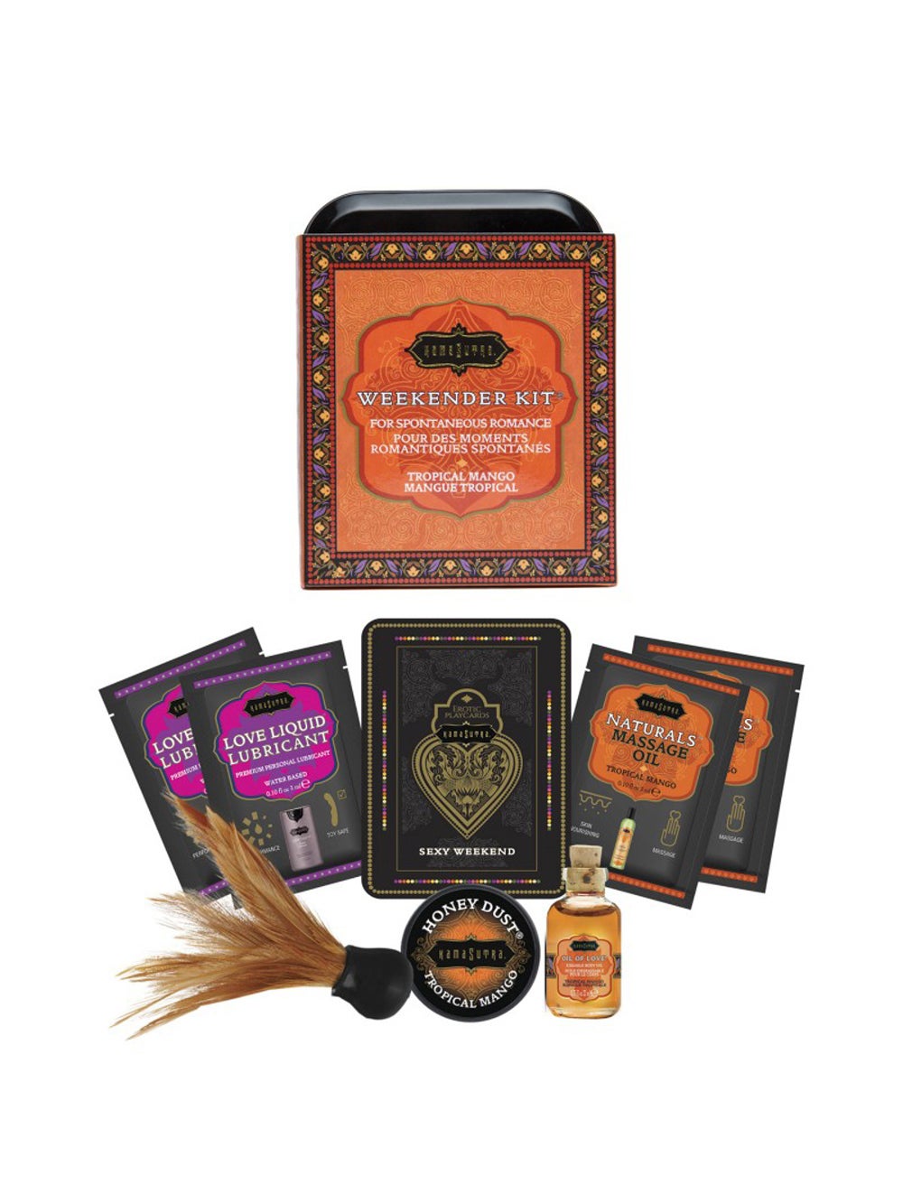 Kit de voyage romantique The Weekender mangue tropicale