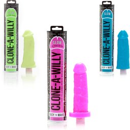 Kit Moulage Gode Vibrant Phosphorescent