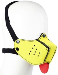 Museau + Langue Néoprène Puppy Jaune