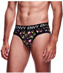 Slip Disco Unicorn Noir Multicolore