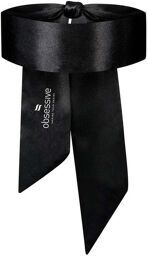 Bandeau Satiné Noir Obsessive