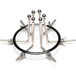 Explorateur Anal en Acier Inoxydable Oculus