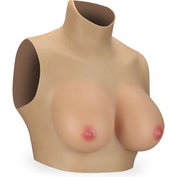 Buste faux seins seconde peau bonnet C Iris