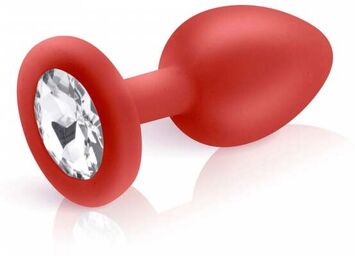 Plug Anal Silicone Bijou Cloud S Rouge