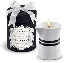 Bougie de massage London 190g Rhubarbe et Ambre Petits Joujoux