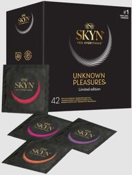 Préservatifs Unknown Pleasures+ Boîte de 42