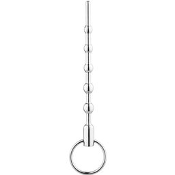 Steel Plug Pénien Solide à Perles Espacées