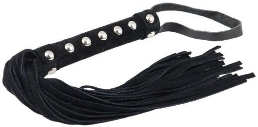 Fouet Noir avec 36 lanières