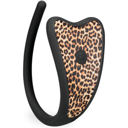 Culotte vibrante léopard 9 modes Savage Vibromasseur femme et couple - Noir