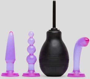 Kit Plug Anal Play Butt Plug Set 4 Pièces Violet