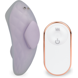 Stimulateur culotte vibrante télécommandé Pleazy Vibromasseur femme et couple - Lilas