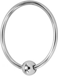 anneau acier torc simple 40 mm