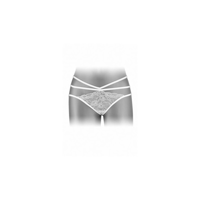Culotte ouverte Nadia - blanc