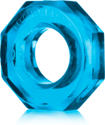 Humpballs - Screw Cockring - Ice Blue