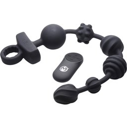 Dark Rattler Perles Anales Vibrantes 40 cm