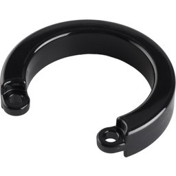 Anneau en U Noir pour Cage de Chasteté CB