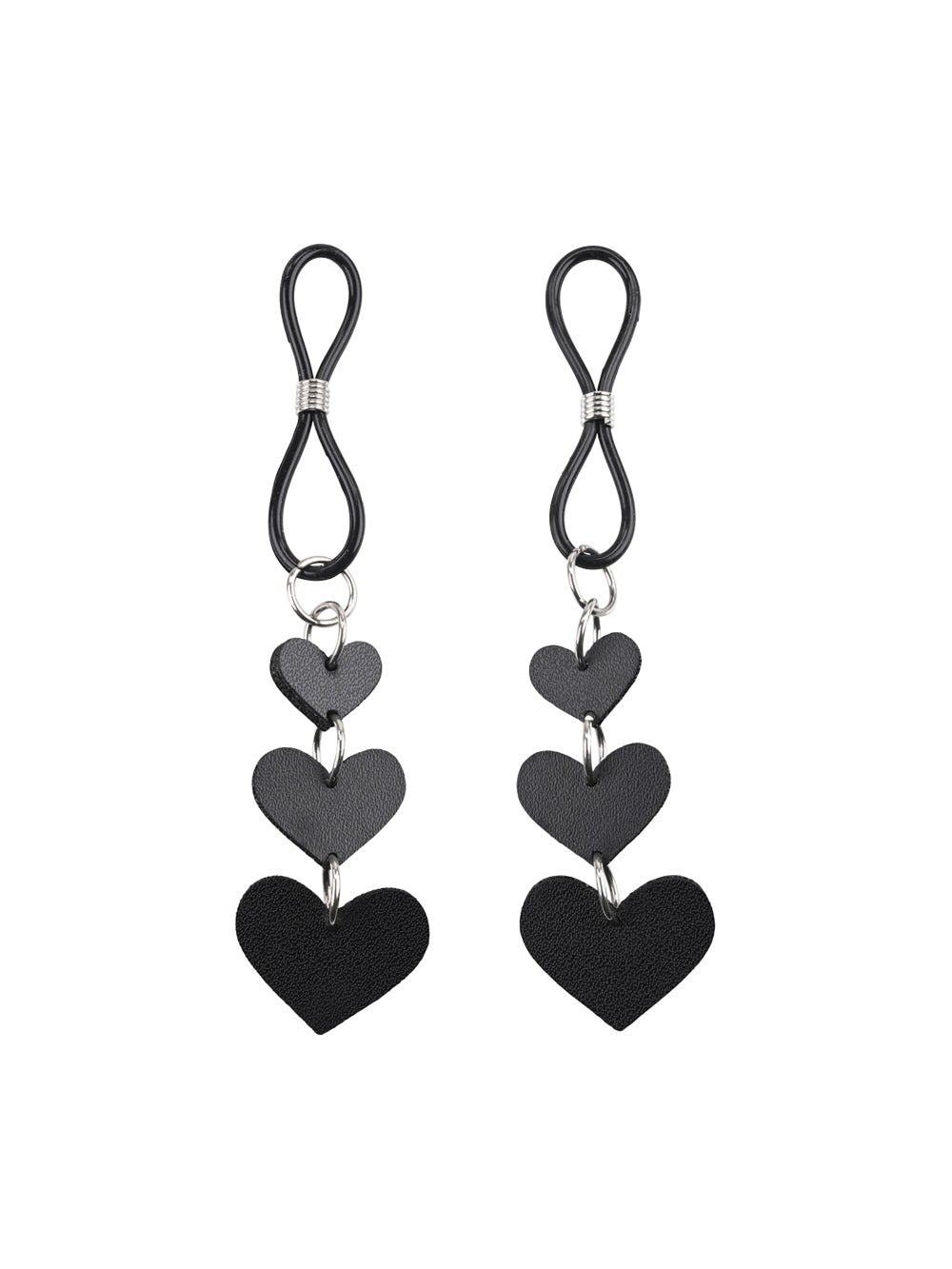 Pinces à tétons bijoux Heart