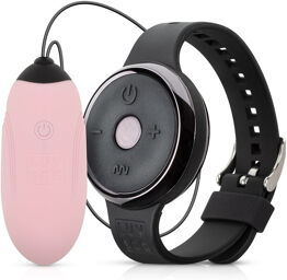 œuf Vibrant rechargeable avec télécommande montre élégante