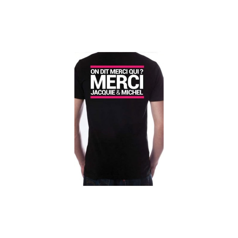 T-shirt Jacquie et Michel n°7 - noir