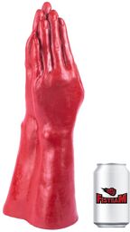 PRAY 4 FIST 38 x 14 cm Rouge