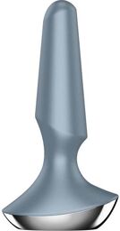 Plug Anal Vibrant Connecté Plug-ilicious 2 Gris