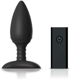 Plug Anal Vibrant Télécommandé Ace Medium Noir