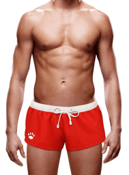 Maillot de Bain Court Rouge Rouge