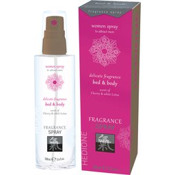 Parfum de lit et de corps de phéromone pour femmes - cerise et lotus blanc