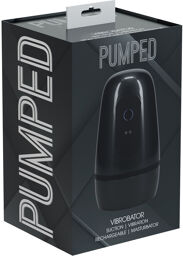 Pulsar - Negative Pressure Suction and Vibration Masturbator Pump - Gun Metal