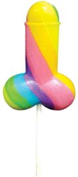 Sucette Zizi Rainbow Rose