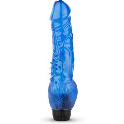 Jelly Infinity - Vibromasseur réaliste - Bleu