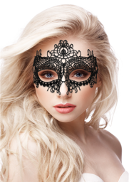 Masque yeux Queen - Black