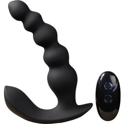 Plug Anal Perlé Vibrant et Rechargeable 17 cm