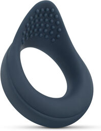 Anneau vibrant avec stimulation périnéale en silicone doux