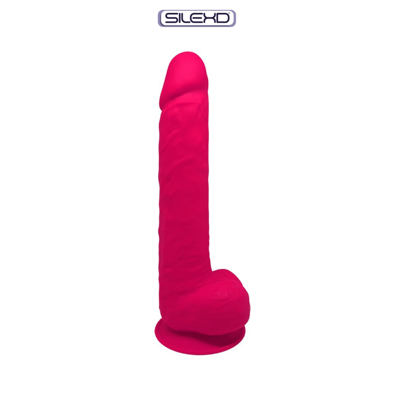 Gode XXL double densité Rose 38 x 7 cm