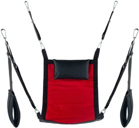 Sling en tissu Rectangle - Set complet Rouge