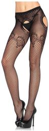 Collant Ouvert Résille 1067 Duchesse Noir
