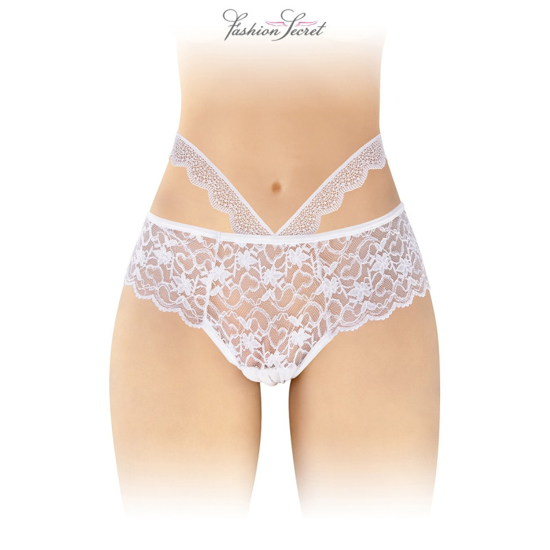 Culotte ouverte blanche Marie
