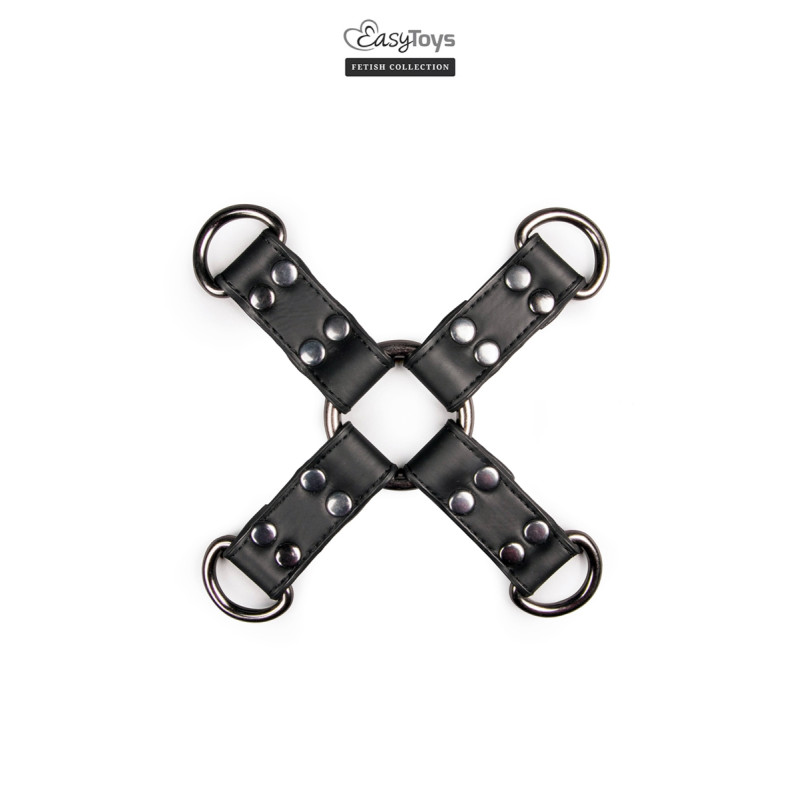 Croix en cuir Hog Tie