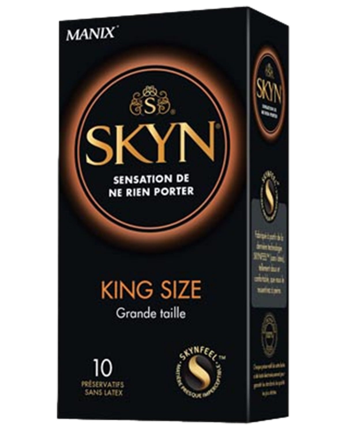 Boite préservatifs Skyn large x10