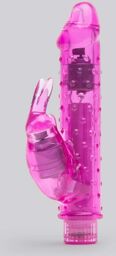 Vibromasseur Rabbit Perlé Rose