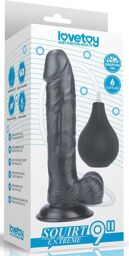 Gode éjaculateur Squirt 20 x 4.5cm Noir