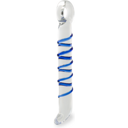 Gode godemichet en verre Mojito gode vaginal ou anal homme ou femme - Bleu