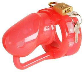 Cage de Chasteté CB 6000 Small Rouge