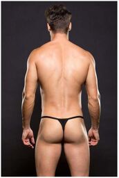 String Noir Ouverture Magnétique Noir