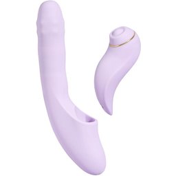 – DuoGlow Vibromasseur Connecté via App – Violet