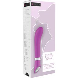 - bgood Deluxe Curve G-Spot Vibrator Violet