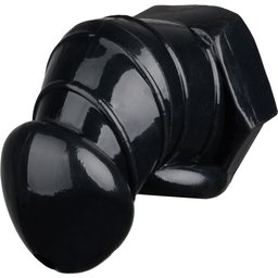 Detained Black Restrictive Cage de Chasteté