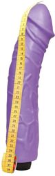 Vibromasseur Giant Lover Pourpre - 33 cm